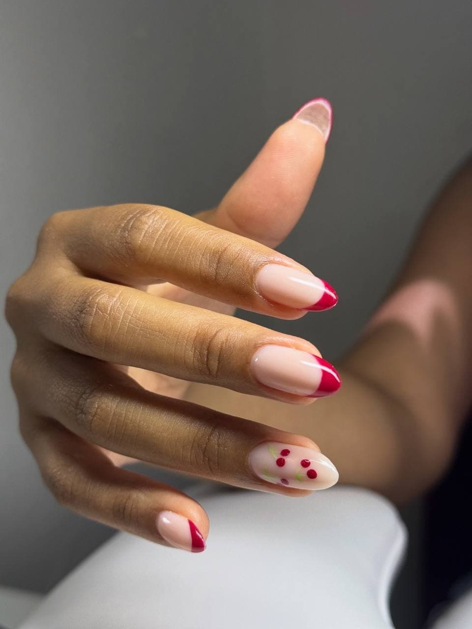 Nails before — example 8